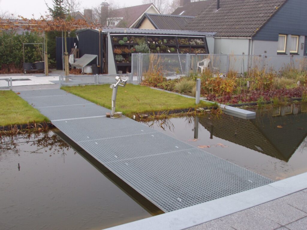 Roosterpad vijver